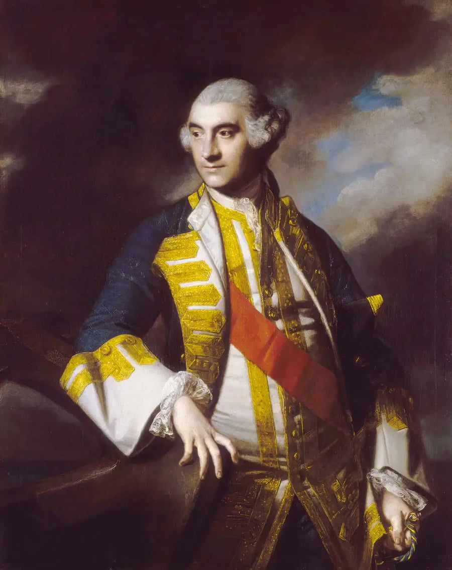 Retrato de Sir Charles Saunders (c.1715-1775) - Joshua Reynolds