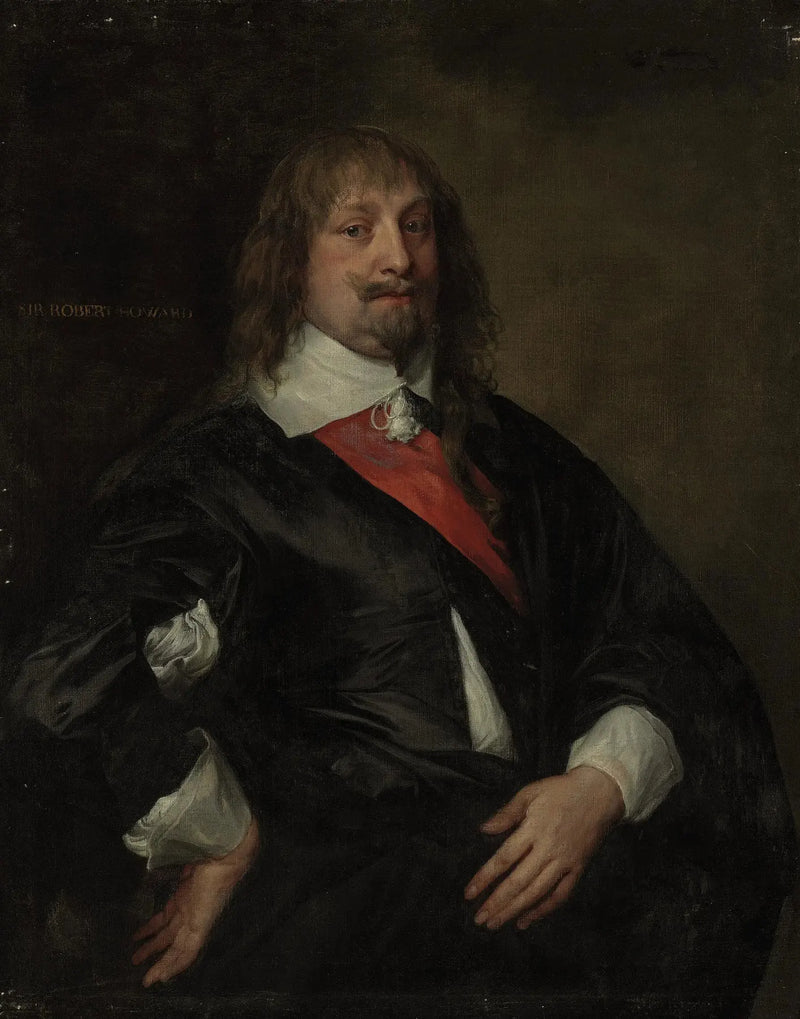 Retrato de Sir Robert Howard, K.B.. (1626-1698) - Antoine van Dyck