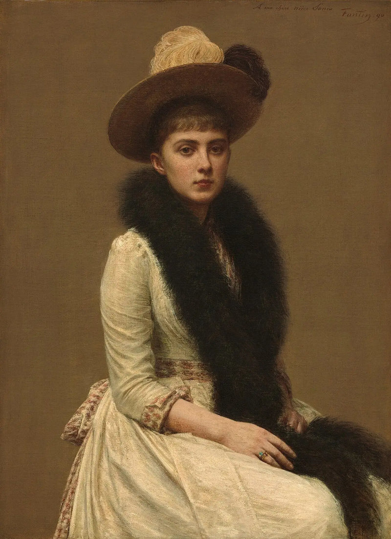 Retrato de Sonia - Henri Fantin-Latour