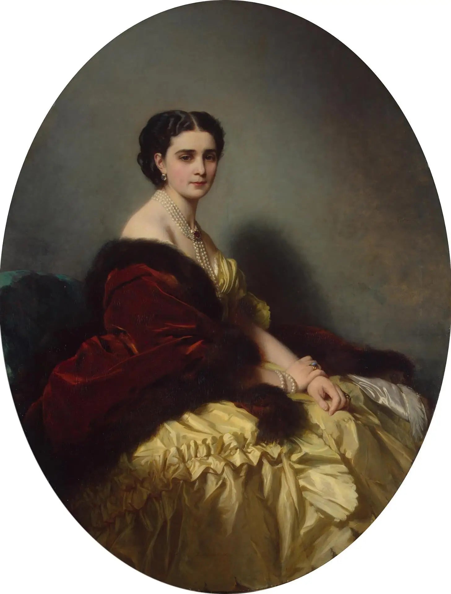 Portrait de Sophia Naryshkina - Franz Xaver Winterhalter - Alpha Reproduction