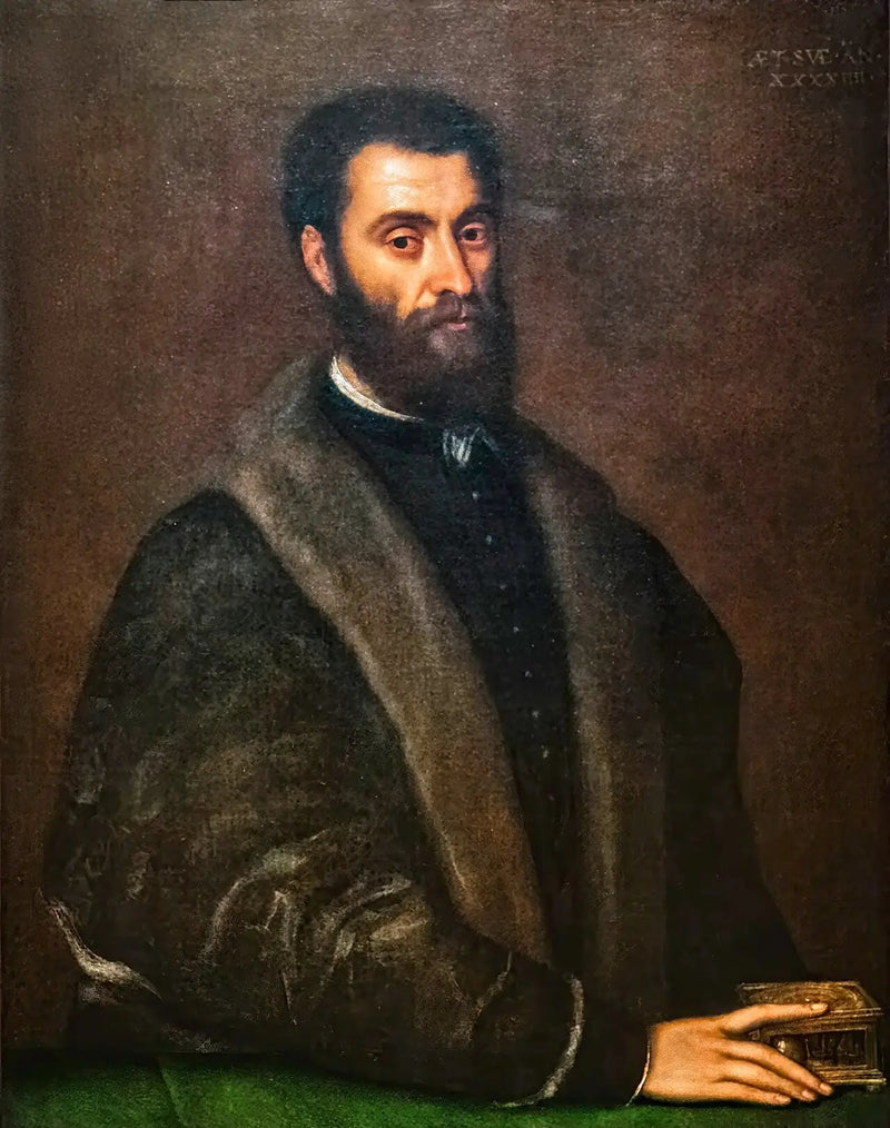 Retrato de Sperone Speroni - Tiziano