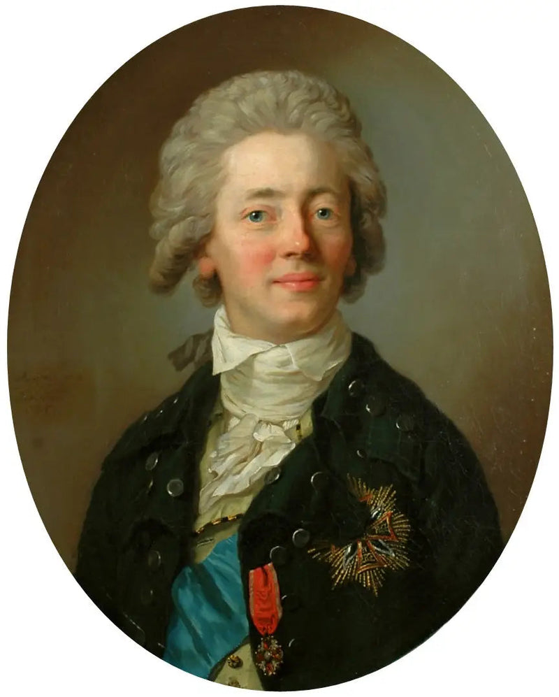 Retrato de Stanisław Kostka Potocki (1755-1821). - Anton Graff