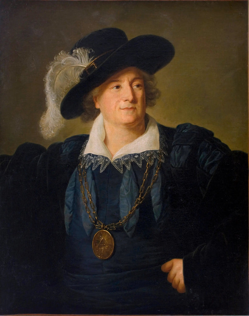 Retrato de Stanislas Augusto Poniatowski (1732–1798) vestido como Enrique IV - Élisabeth Vigée Le Brun