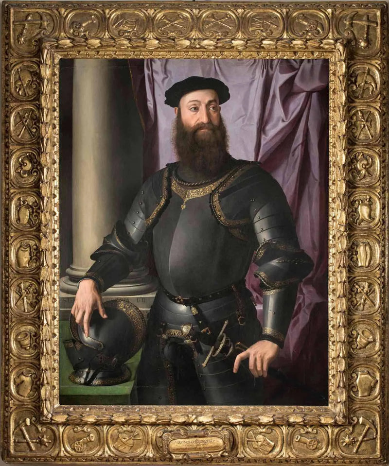 Retrato de Stefano Colonna - Bronzino