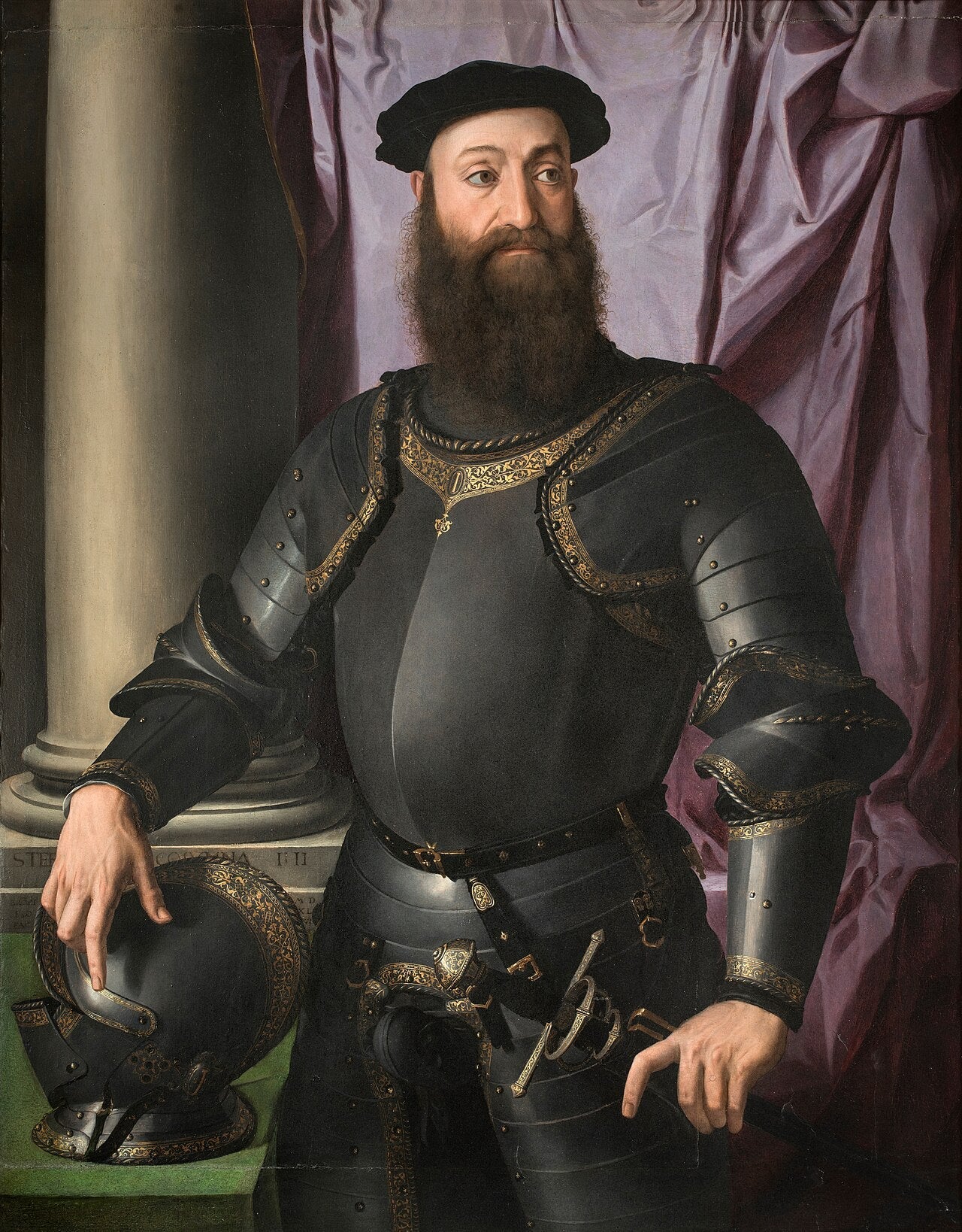 Portrait de Stefano Colonna - Bronzino - Alpha Reproduction