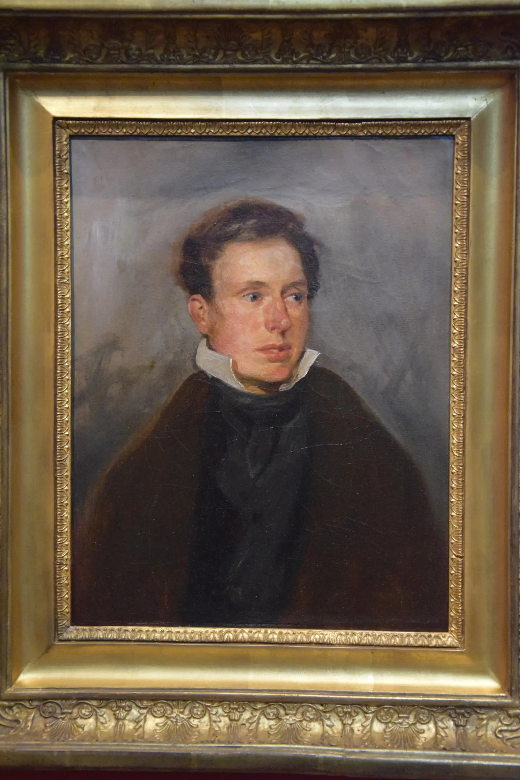 Portrait de Thalès Fielding - Eugène Delacroix image 1 tableau peint à l’huile sur toile