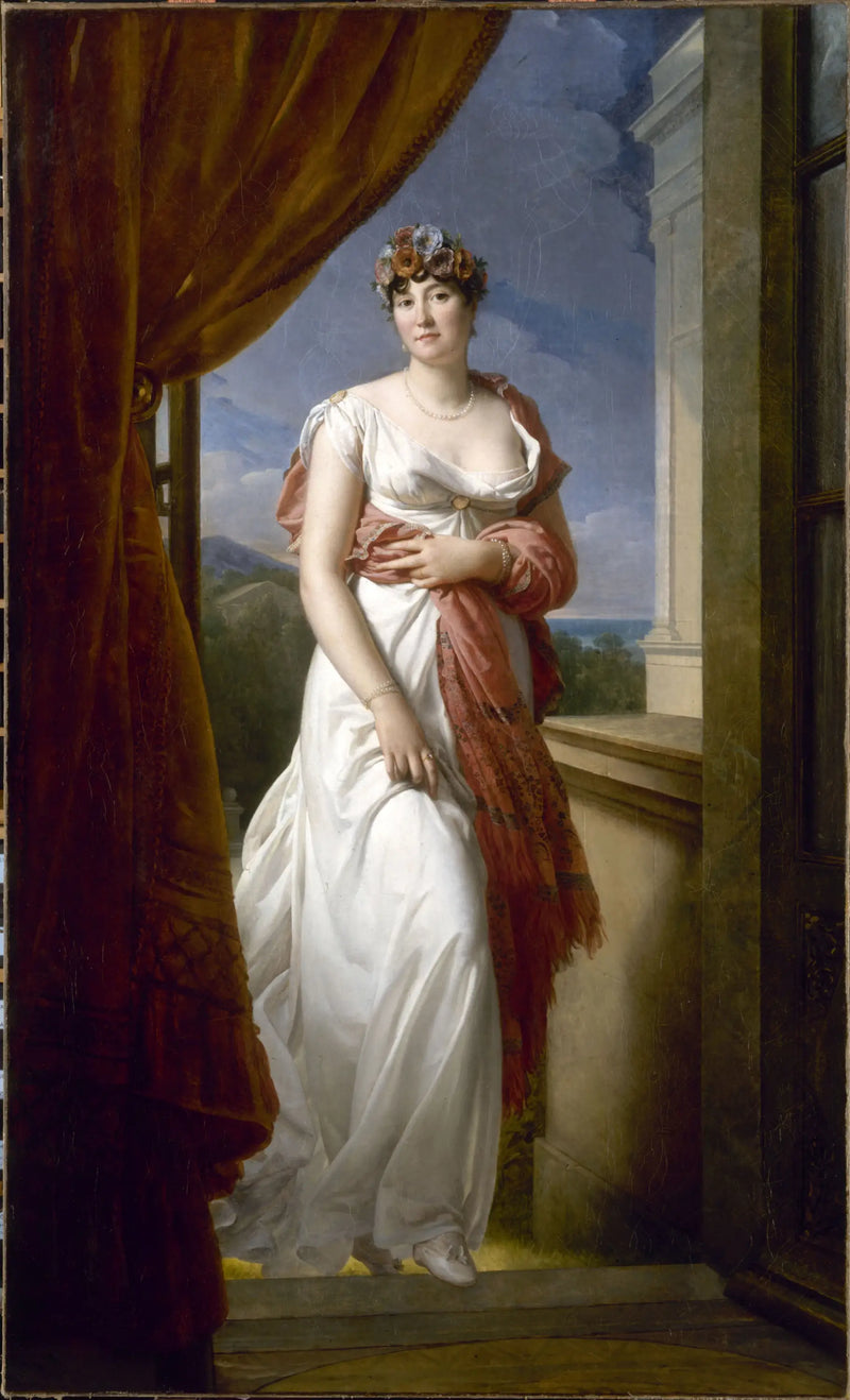 Retrato de Teresa Cabarrus (1773-1835), esposa Tallien, y luego princesa de Caraman-Chimay - François Gérard
