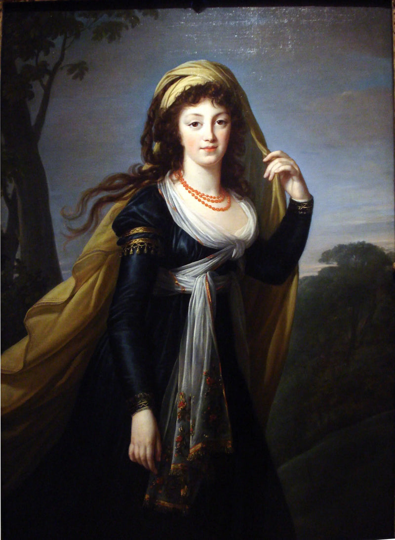 Retrato de Teresa, condesa Kinsky - Élisabeth Vigée Le Brun