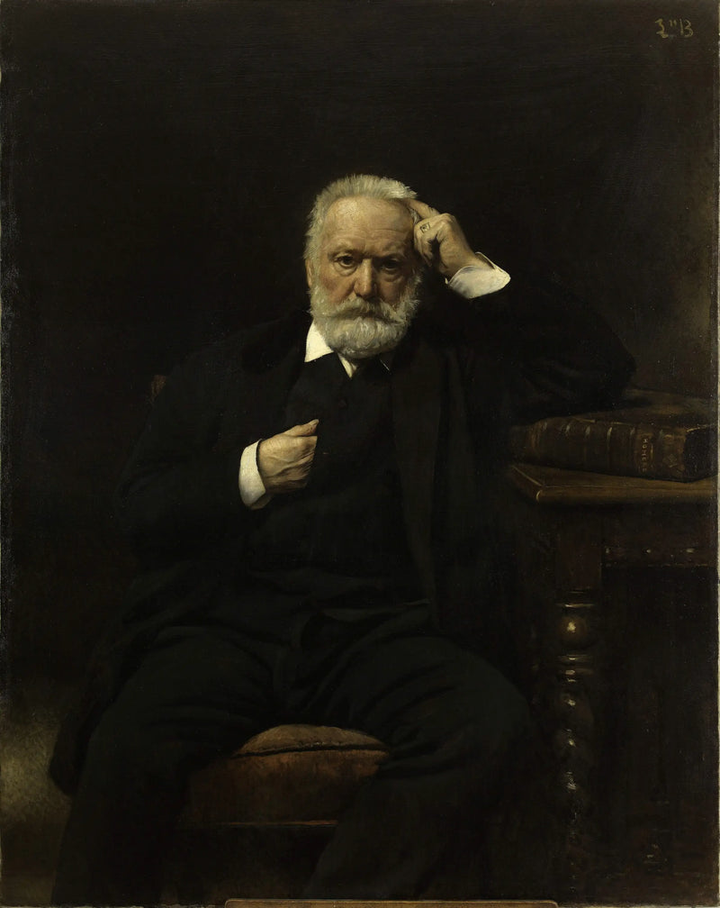 Retrato de Victor Hugo - Léon Bonnat
