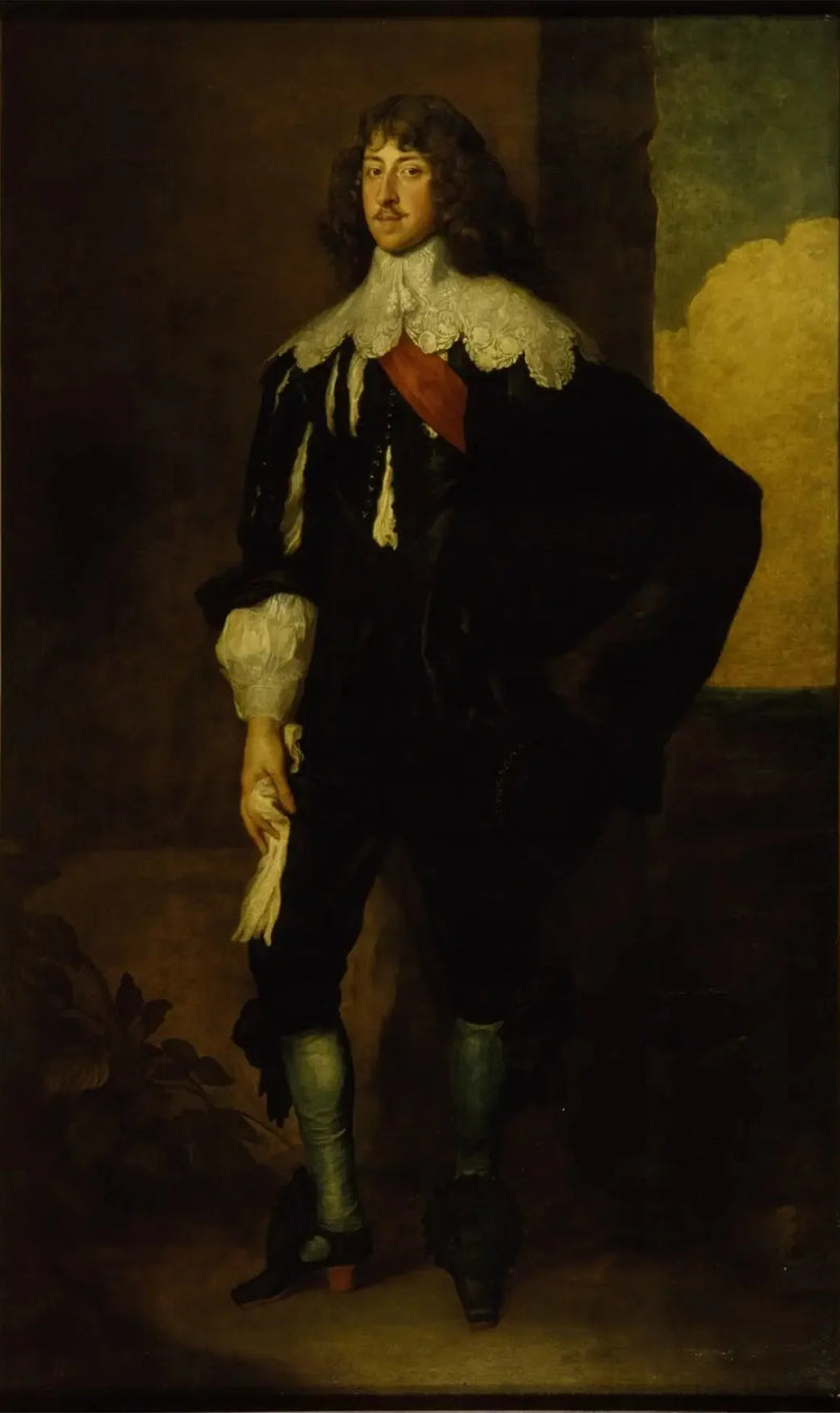 Retrato de William Cavendish, tercer conde de Devonshire (1617-1684) - Antoine van Dyck