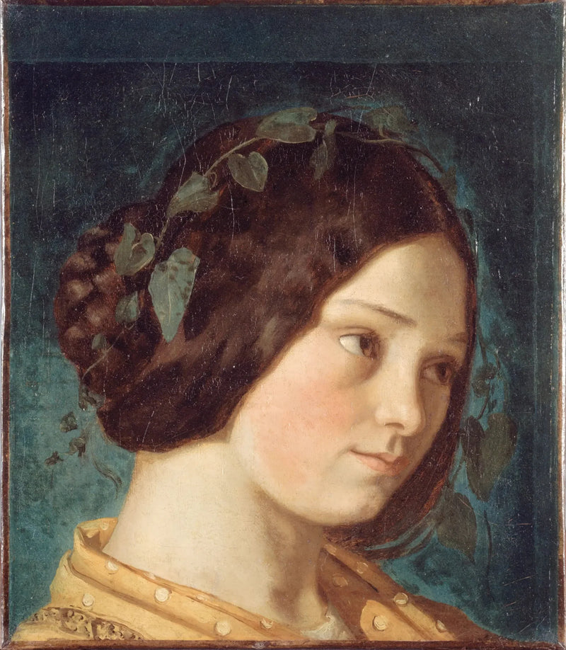 Retrato de Zélie Courbet - Gustave Courbet