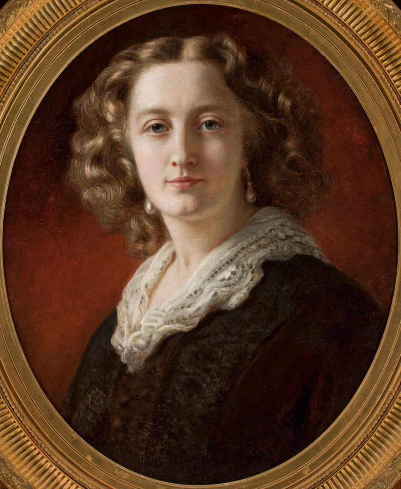 Retrato de Zofia Odescalchi nacida Branicka. - Franz Xaver Winterhalter