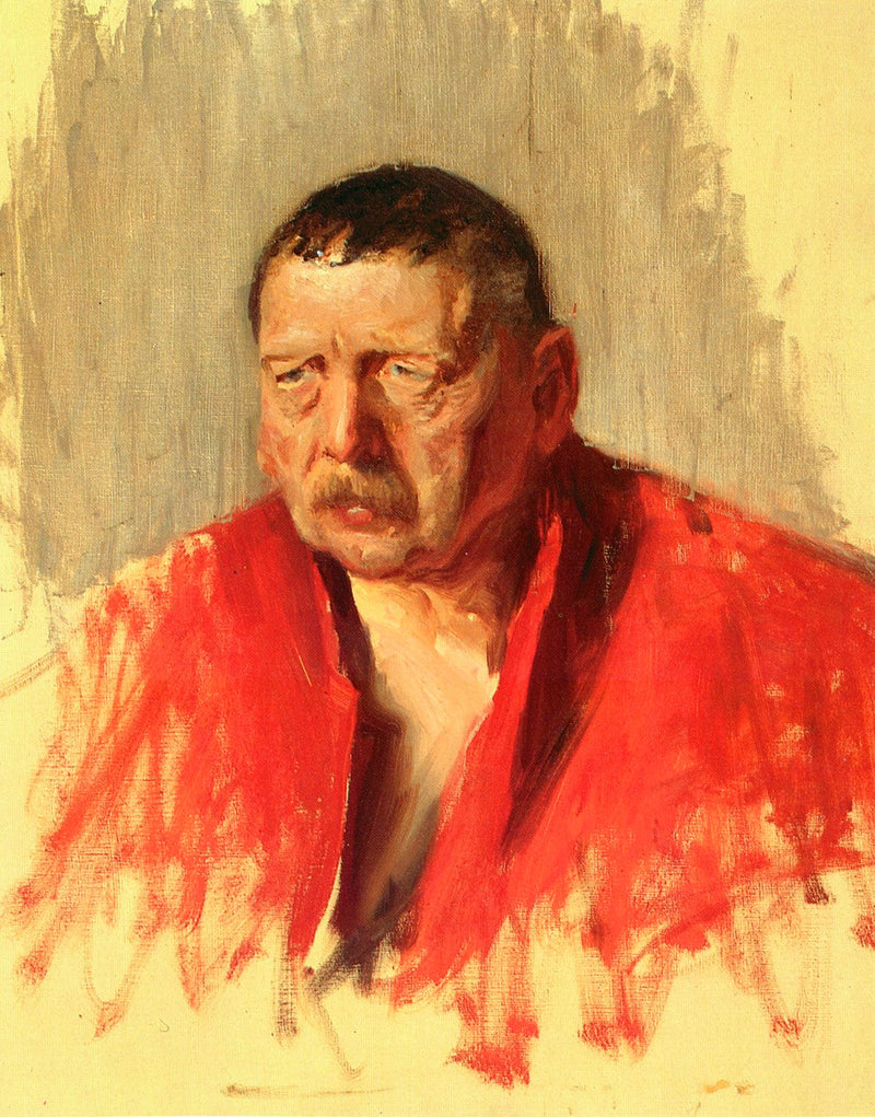 Retrato de Zorn - Bruno Liljefors