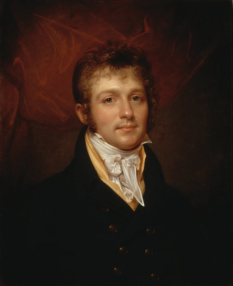 Retrato de Edward Shippen Burd de Filadelfia - Rembrandt Peale