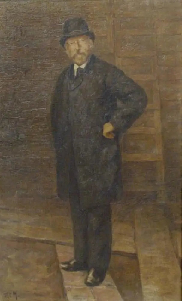 Retrato de Egbert Kuipers (1828-1892) - Piet Mondrian