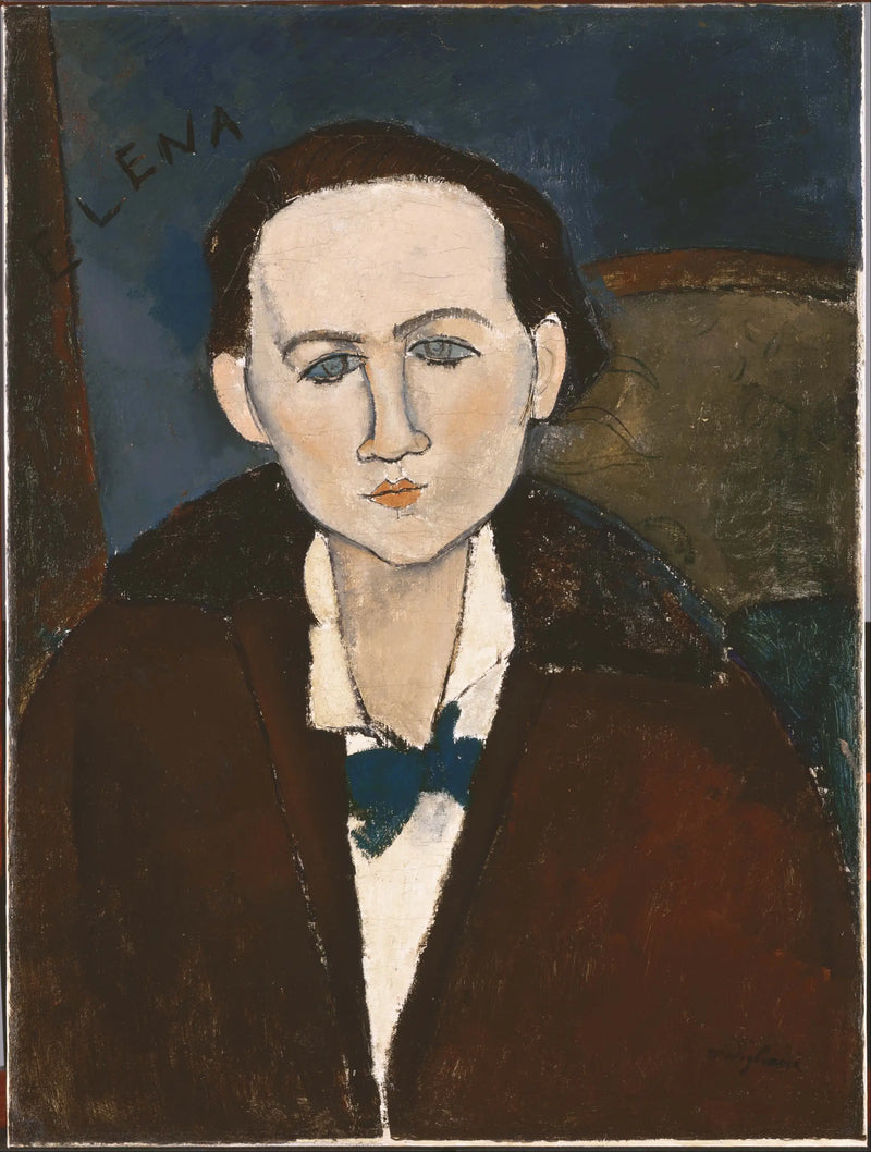 Retrato de Elena Pavlowski - Amedeo Modigliani