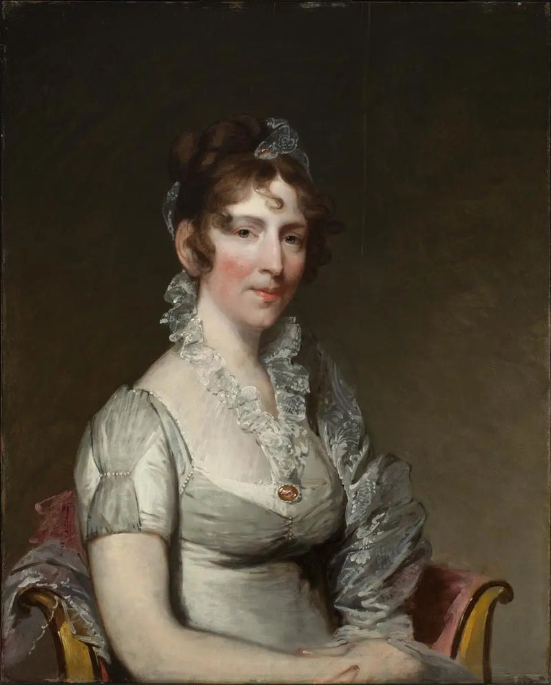Retrato de Elizabeth Tuckerman Salisbury (Mme Stephen Salisbury I) - Gilbert Stuart