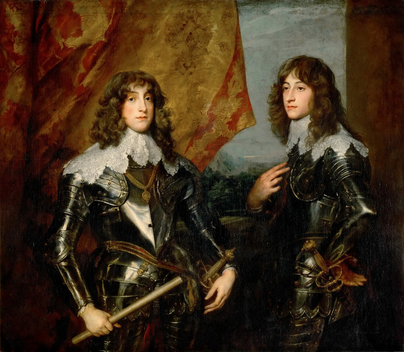 Retrato del príncipe palatino - Antoine van Dyck