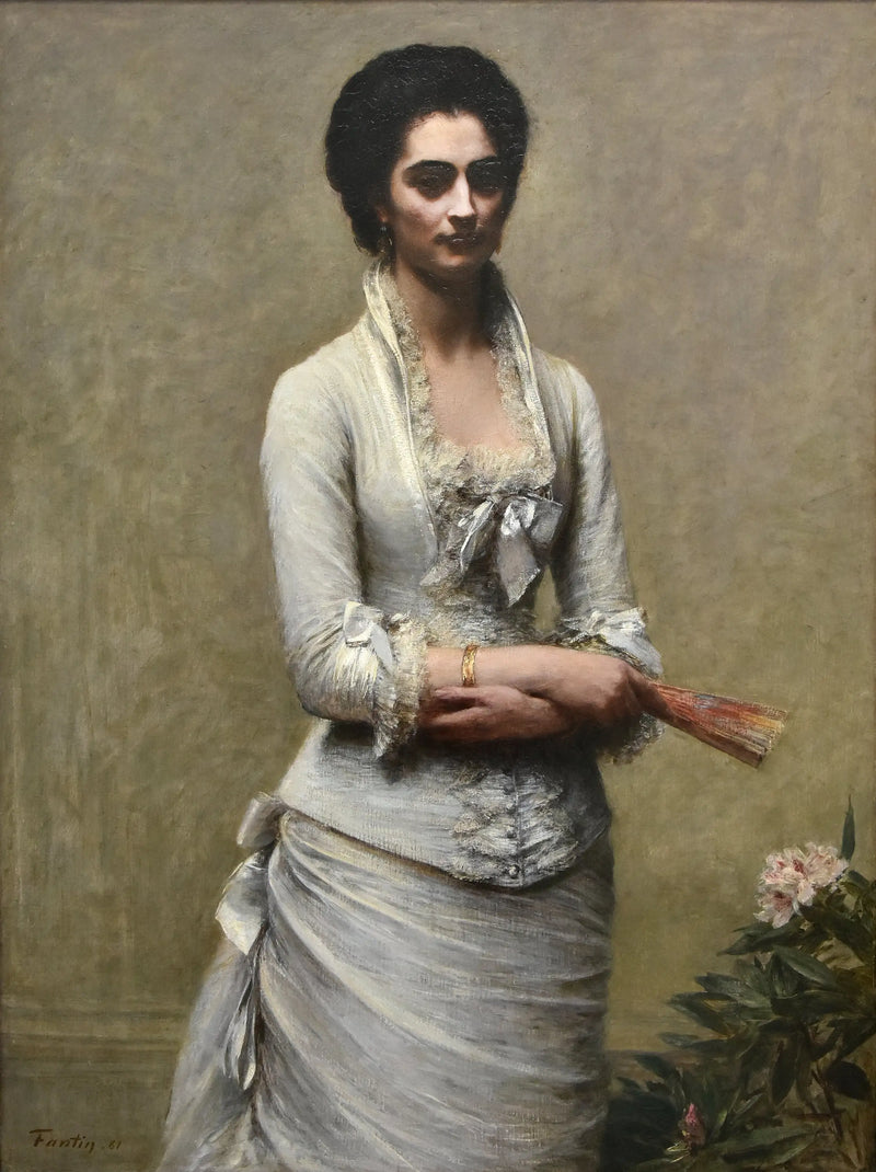 Retrato de Eva Callimachi-Catargi - Henri Fantin-Latour
