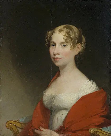 Retrato de Evguenia Dashkova - Gilbert Stuart
