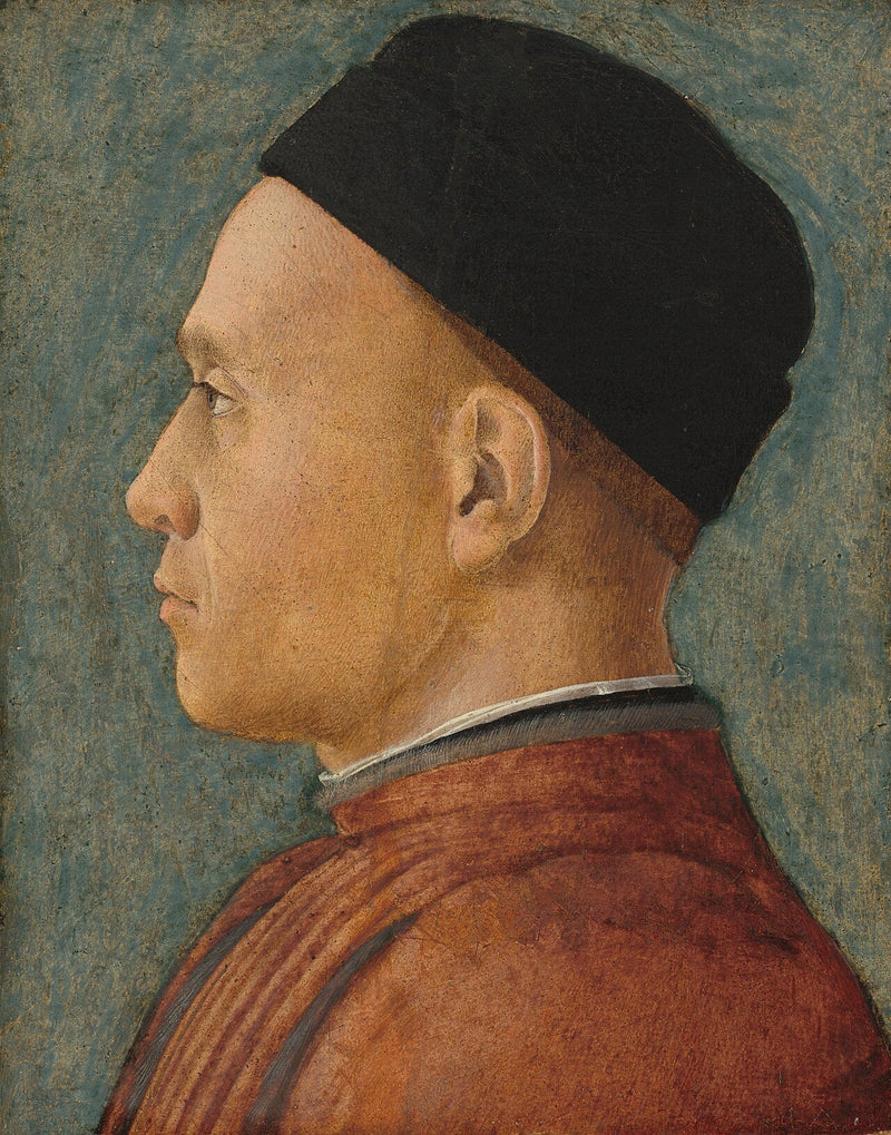 Retrato de hombre - Andrea Mantegna