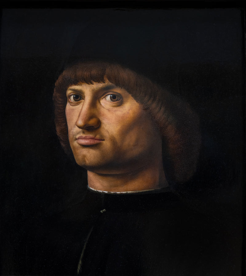 Retrato de hombre, conocido como el condotiero - Antonello de Messina