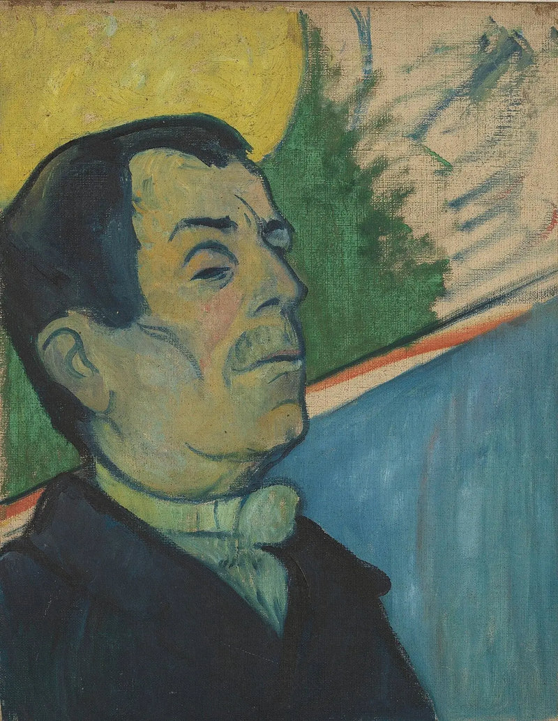 Retrato de hombre - Paul Gauguin