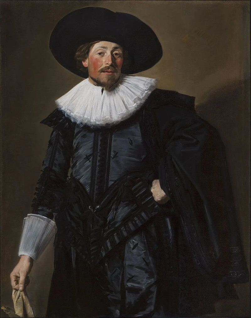 Retrato de hombre; (posible) Michiel de Wael (1596-1659) - Frans Hals