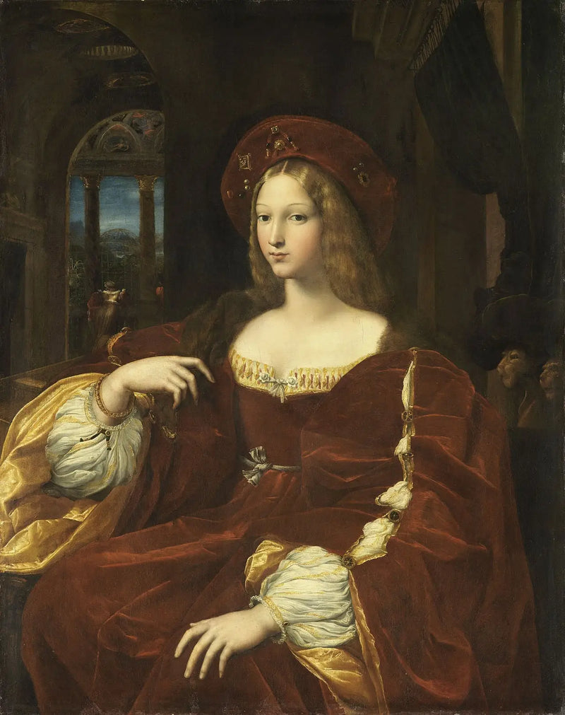 Retrato de Isabel de Requesens, virreina de Nápoles - Rafael Sanzio