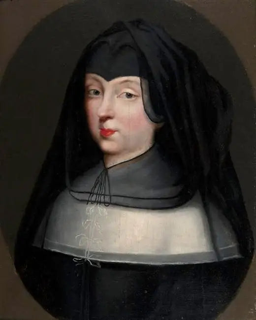Retrato de Mademoiselle de La Vallière - Pierre Mignard