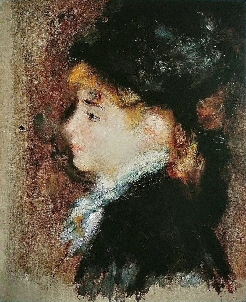 Retrato llamado de Margot - Pierre-Auguste Renoir
