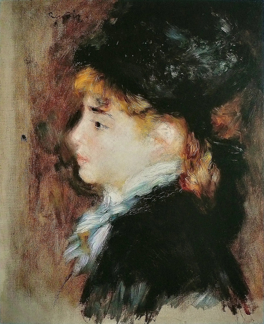 Retrato llamado de Margot - Pierre-Auguste Renoir