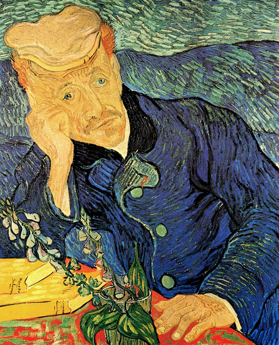 Retrato del Dr. Gachet con rama de digital - Vincent van Gogh