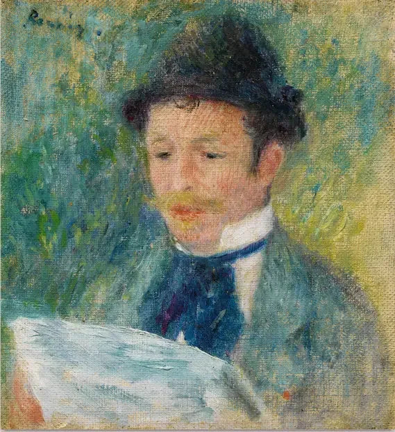 Retrato del barón Barbier - Pierre-Auguste Renoir
