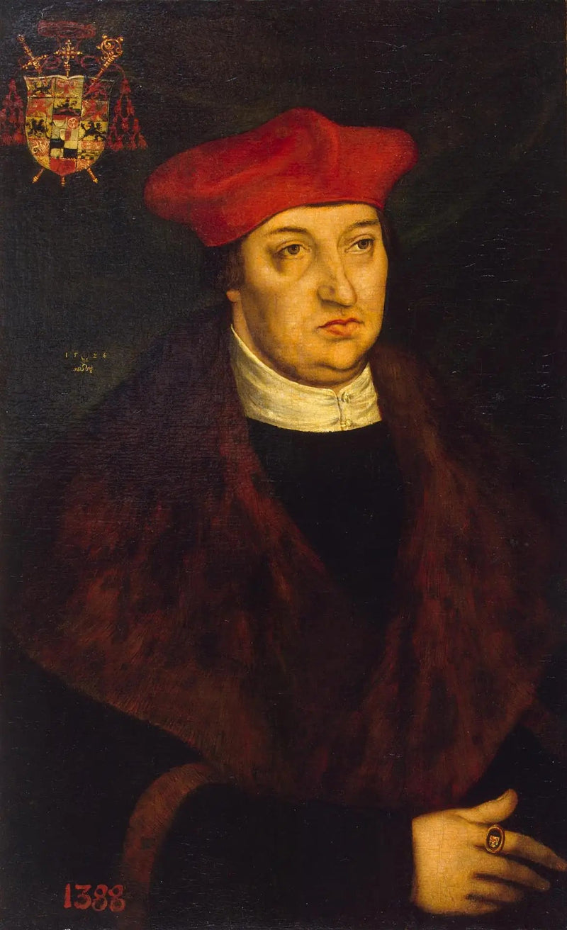 Retrato del cardenal Alberto de Brandeburgo - Lucas Cranach el Viejo