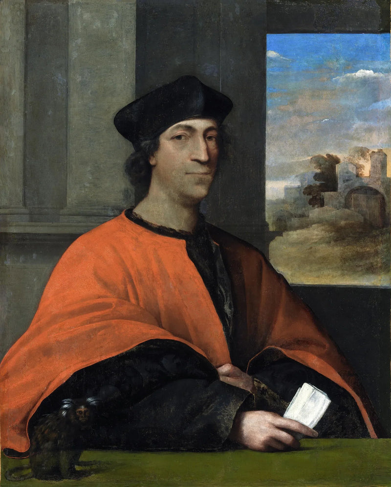 Retrato del cardenal Antonio Ciocchi del Monte (1461-1533) - Sebastiano del Piombo