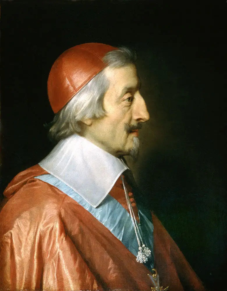 Retrato del cardenal Richelieu - Philippe de Champaigne
