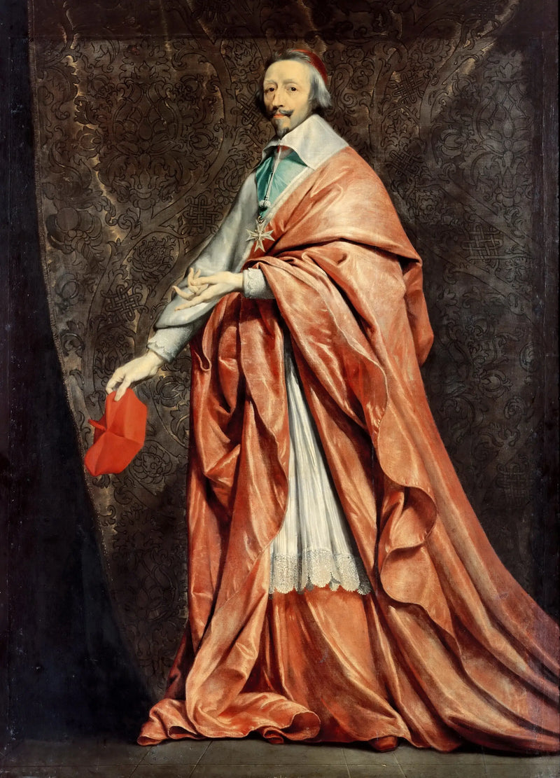 Retrato del cardenal Richelieu - Philippe de Champaigne