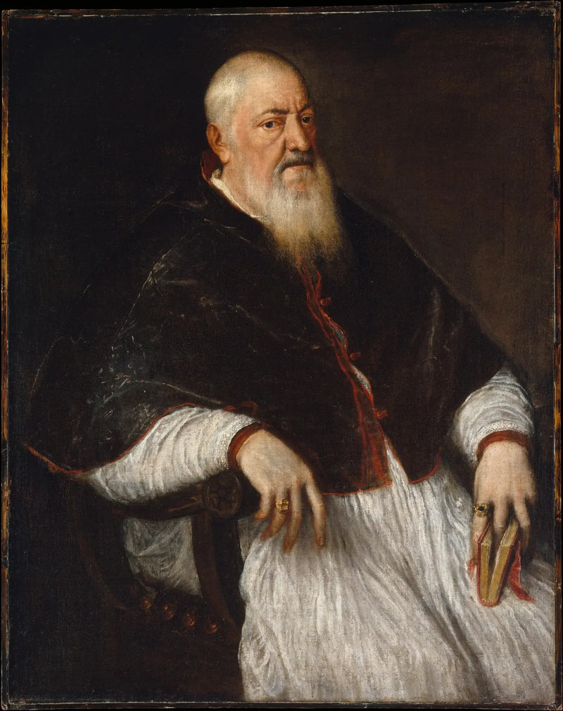 Retrato del cardenal Filippo Archinto - Tiziano
