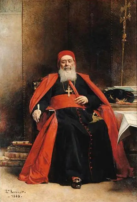Retrato del Cardenal Lavigerie - Léon Bonnat