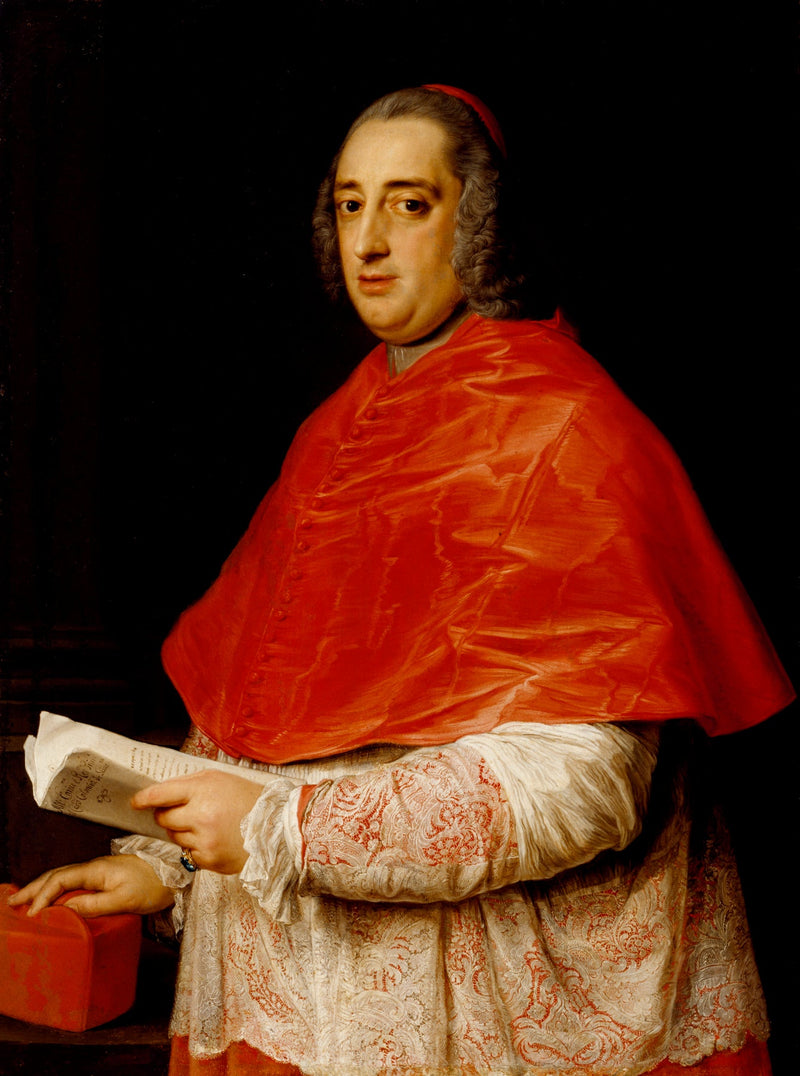 Retrato del cardenal Prospero Colonna di Sciarra - Pompeo Batoni