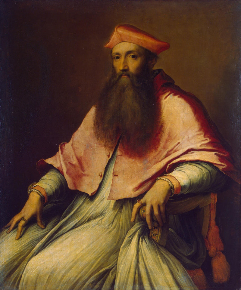 Retrato del cardenal Reginald Pole - Sebastiano del Piombo