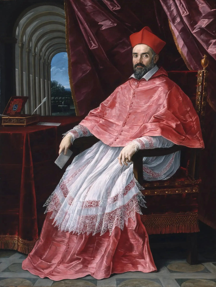Retrato del cardenal Roberto Ubaldino, legado pontificio en Bolonia - Guido Reni