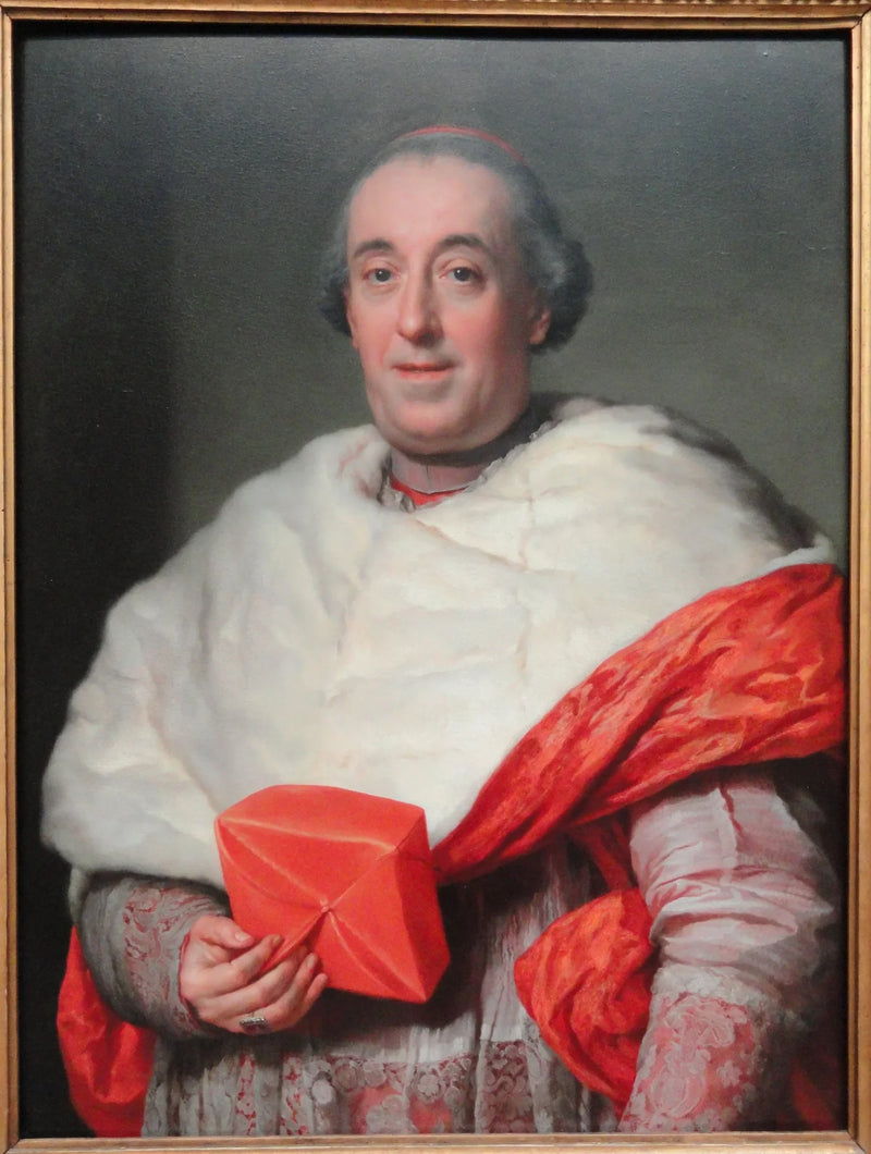 Retrato del cardenal Zelada - Anton Raphael Mengs