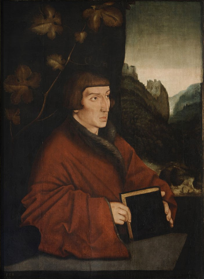Retrato del canónigo Ambrosius Volmar Keller - Hans Baldung Grien