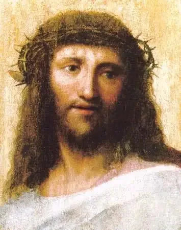 Retrato de Cristo - Antonio da Correggio