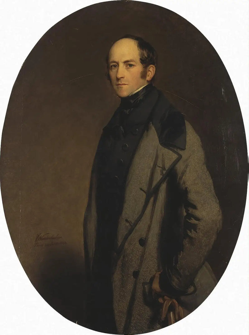 Retrato del conde Alexeï Bobrinsky - Franz Xaver Winterhalter