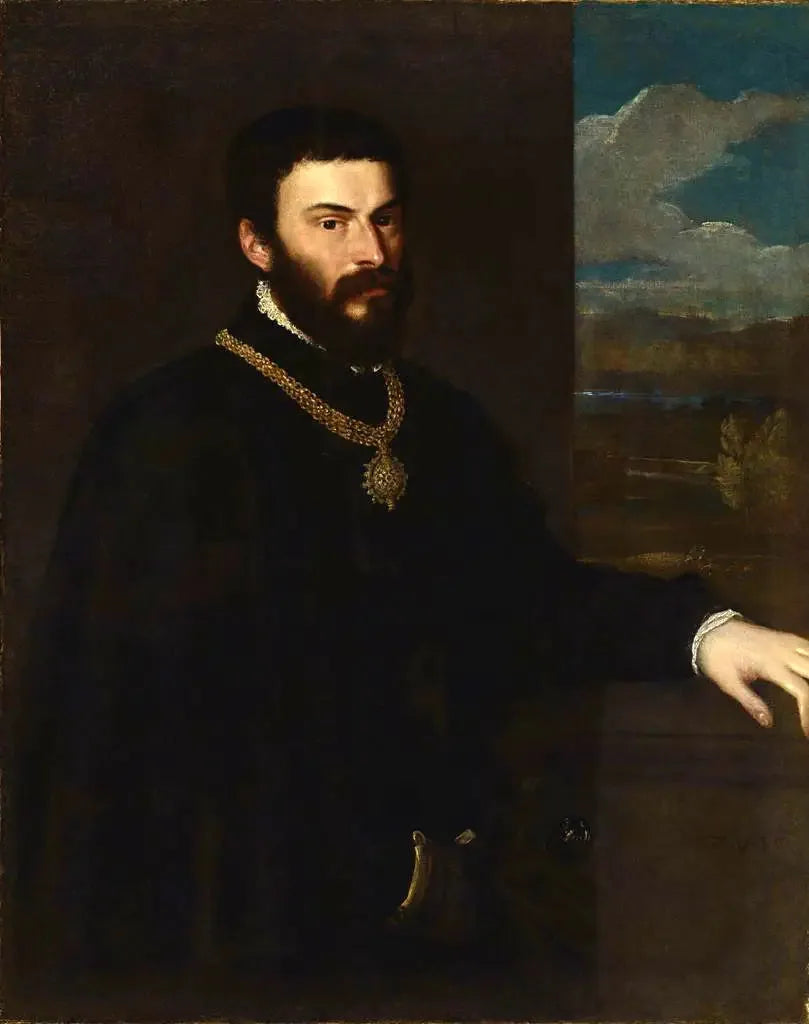 Retrato del conde Antonio Porcia - Tiziano