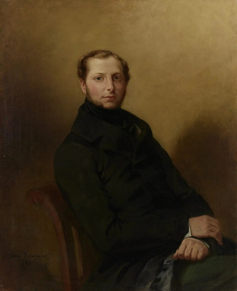 Retrato del conde Charles de Mornay - Eugène Delacroix