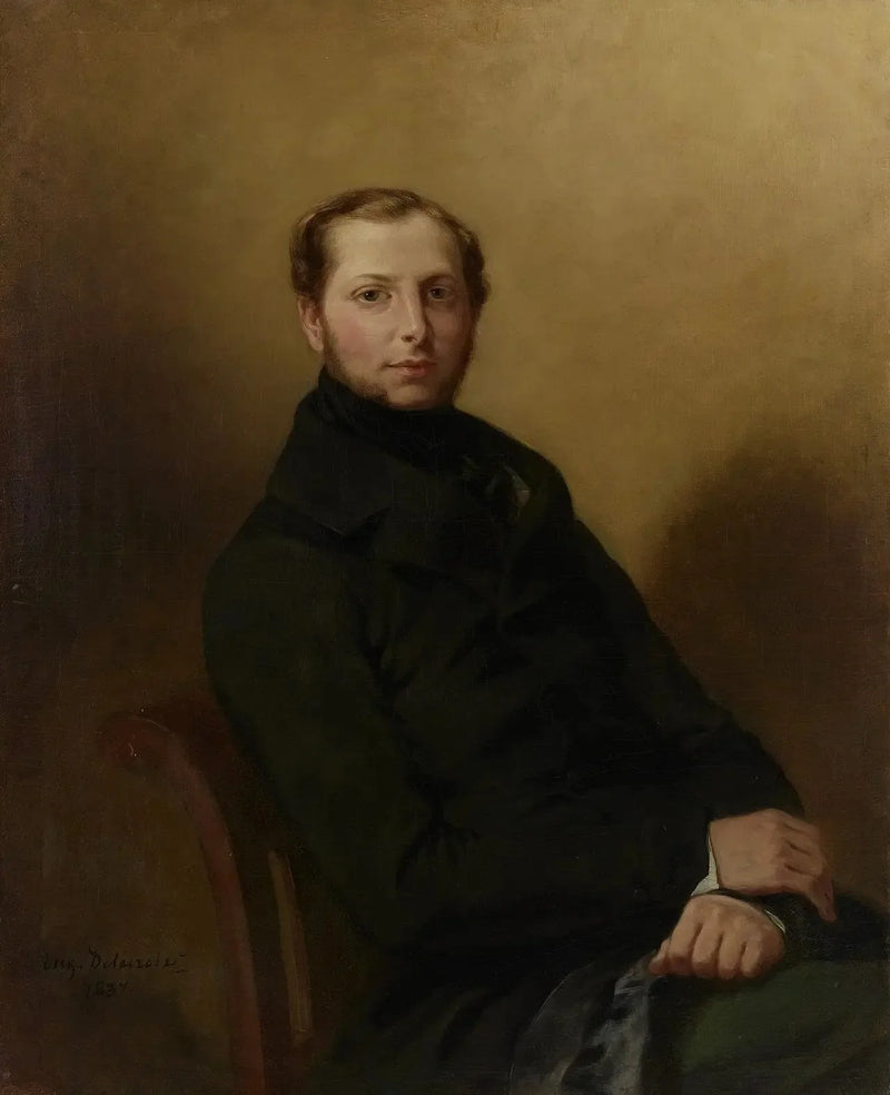 Retrato del conde Charles de Mornay - Eugène Delacroix